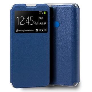 funda cool flip cover para xiaomi redmi 9c 10a liso azul.jpg