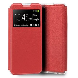 funda cool flip cover para xiaomi redmi note 11 note 11s liso rojo.jpg