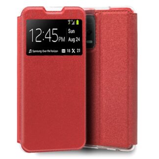 funda cool flip cover para xiaomi redmi note 12 5g poco x5 5g liso rojo.jpg