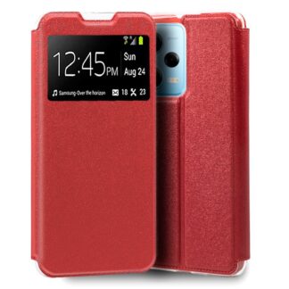 funda cool flip cover para xiaomi redmi note 12 pro 5g liso rojo.jpg