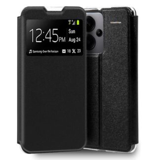 funda cool flip cover para xiaomi redmi note 13 pro plus 5g liso negro.jpg