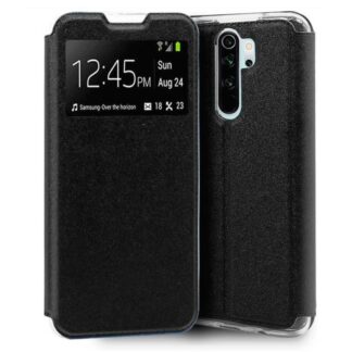 funda cool flip cover para xiaomi redmi note 8 pro liso negro.jpg