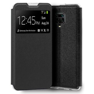 funda cool flip cover para xiaomi redmi note 9s note 9 pro liso negro.jpg