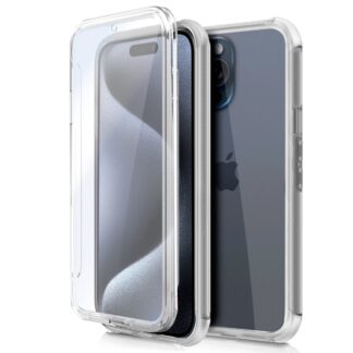 funda cool silicona 3d para iphone 15 pro transparente frontal trasera.jpg