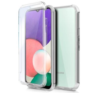 funda cool silicona 3d para samsung a226 galaxy a22 5g transparente frontal trasera.jpg