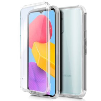 funda cool silicona 3d para samsung m135 galaxy m13 a23 5g transparente frontal trasera.jpg