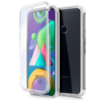 funda cool silicona 3d para samsung m215 galaxy m21 transparente frontal trasera.jpg