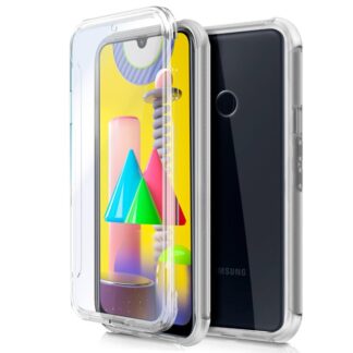 funda cool silicona 3d para samsung m315 galaxy m31 transparente frontal trasera.jpg