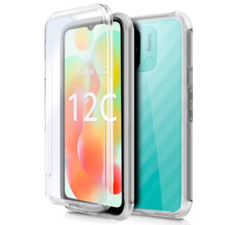 funda cool silicona 3d para xiaomi redmi 12c transparente frontal trasera.jpg