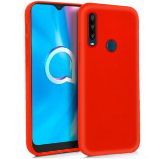 funda cool silicona para alcatel 1se 2020 alcatel 1se 2021 rojo.jpg