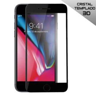 protector pantalla cristal templado cool para iphone 7 plus iphone 8 plus full 3d negro.jpg