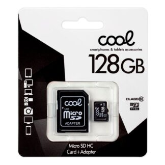 tarjeta memoria micro sd con adaptador x128 gb cool clase 10.jpg